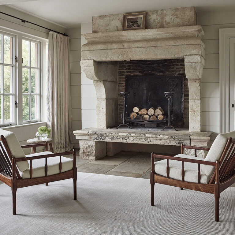 Badoli Limestone rug by Jacaranda from the Rugroom, Muswell Hill, North London n10