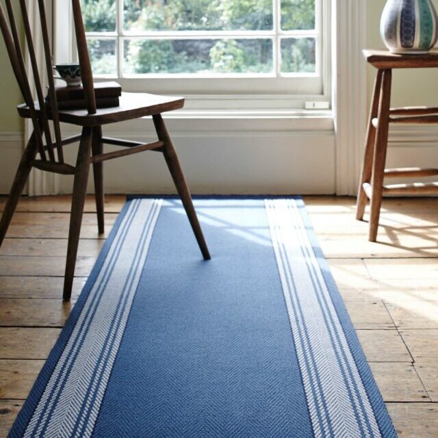 Avon Indigo rug by Roger Oates