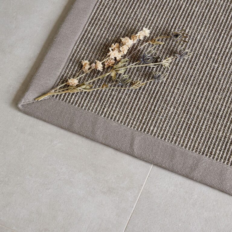 Quartz runner detail - Fibre flooring bespoke made to measure rugs for interiors