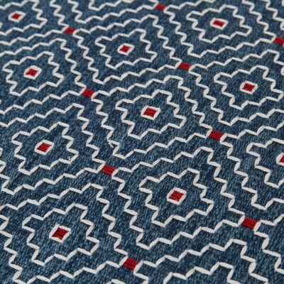 Indra Indigo Rug Indra Indigo Rug by Weaver Green