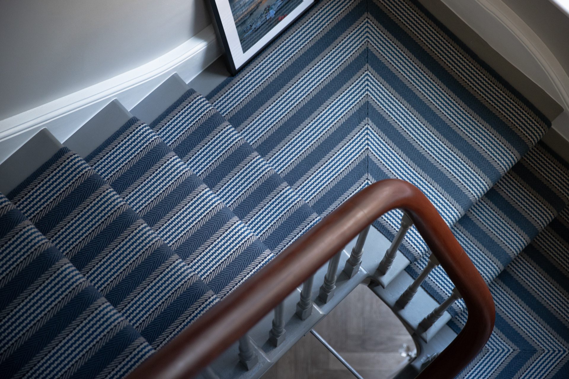 Decorative runners in London UK - supplying specialist carpets for stairs and interiors